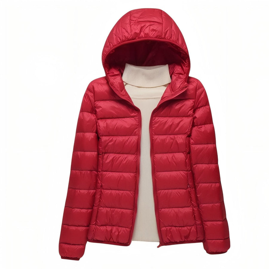 Women's Packable Down Jacket for Trekking and Travel - product view 24 | Buffalo Gears