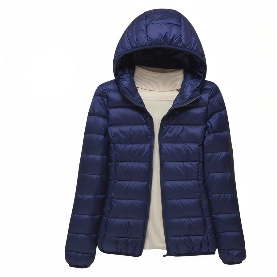 Women's Packable Down Jacket for Trekking and Travel - product view 25 | Buffalo Gears