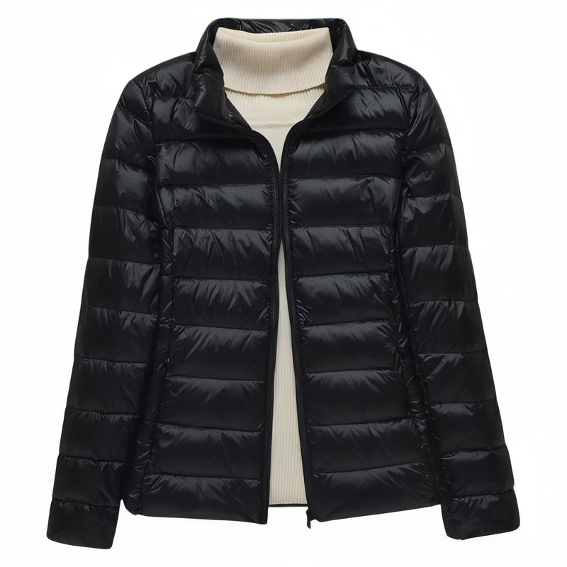 Women's Packable Down Jacket for Trekking and Travel - product view 26 | Buffalo Gears