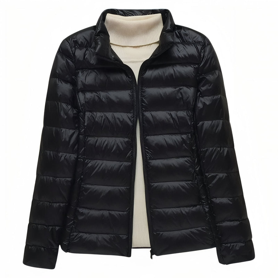 Women's Packable Down Jacket for Trekking and Travel - product view 26 | Buffalo Gears
