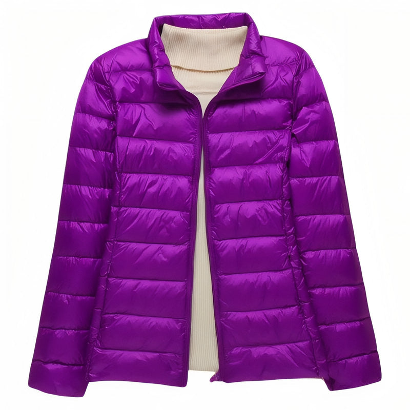 Women's Packable Down Jacket for Trekking and Travel - product view 28 | Buffalo Gears