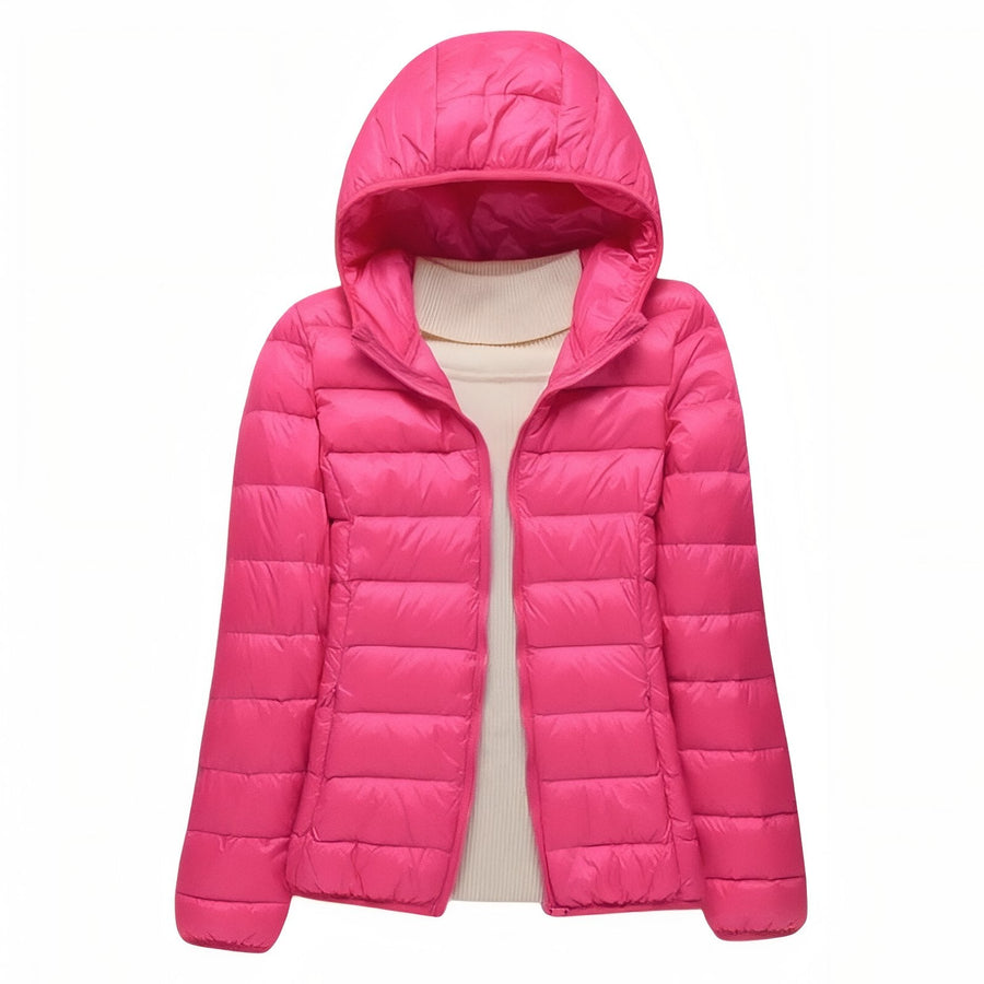 Women's Packable Down Jacket for Trekking and Travel - product view 29 | Buffalo Gears