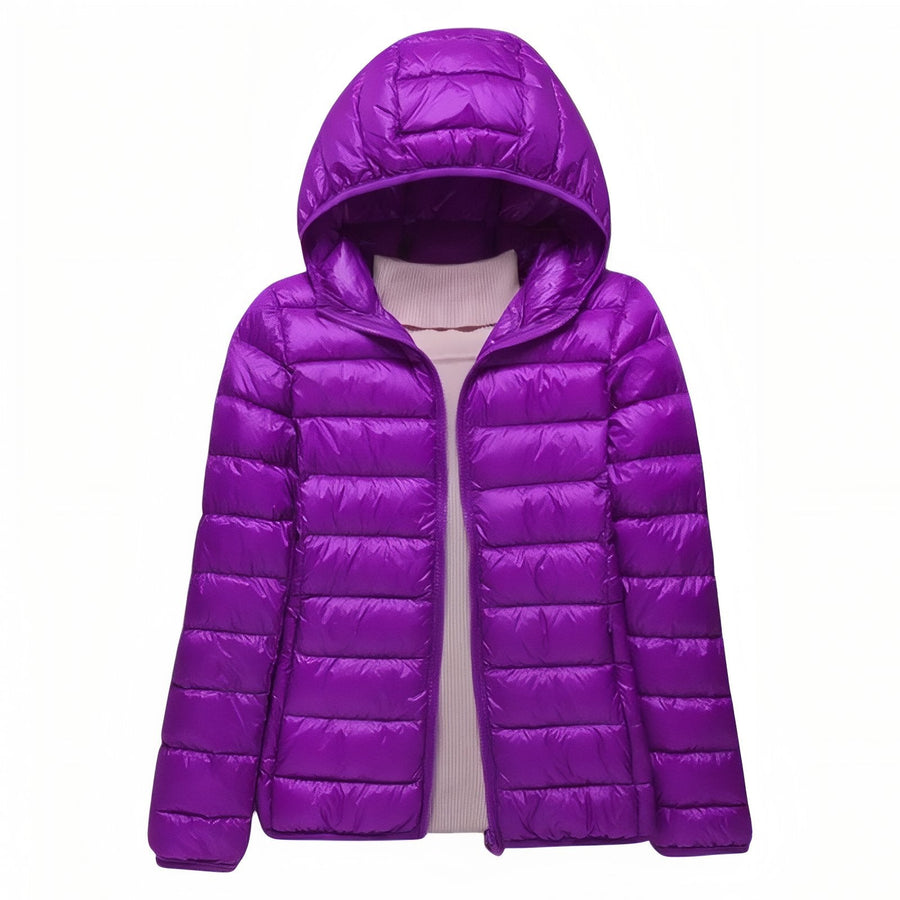 Women's Packable Down Jacket for Trekking and Travel - product view 30 | Buffalo Gears