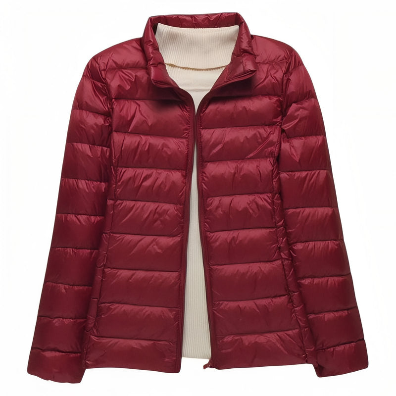 Women's Packable Down Jacket for Trekking and Travel - product view 31 | Buffalo Gears