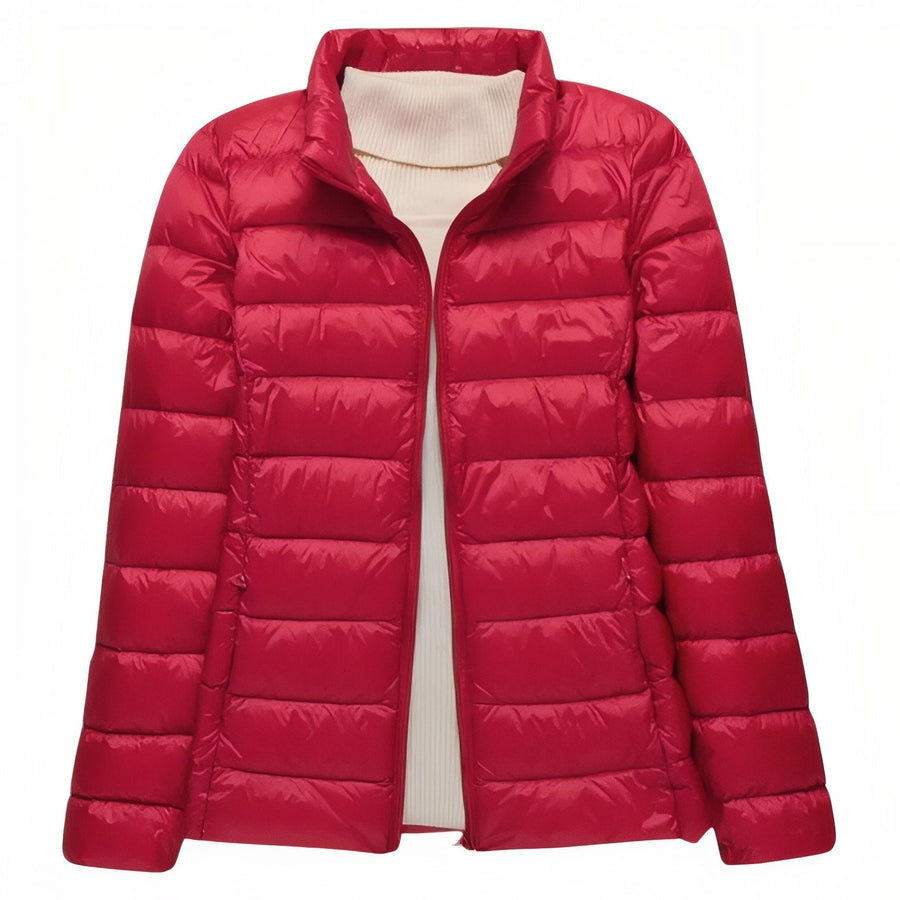 Women's Packable Down Jacket for Trekking and Travel - product view 32 | Buffalo Gears