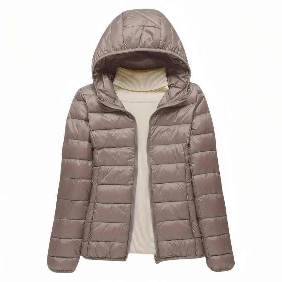 Women's Packable Down Jacket for Trekking and Travel - product view 33 | Buffalo Gears