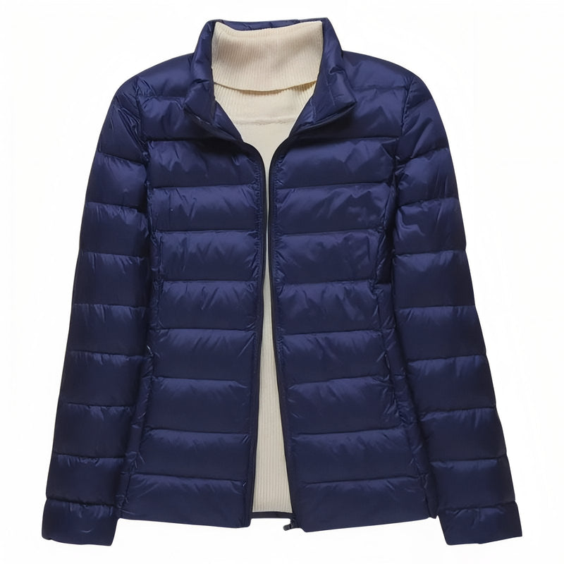 Women's Packable Down Jacket for Trekking and Travel - product view 34 | Buffalo Gears