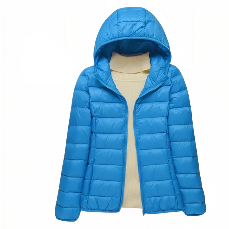 Women's Packable Down Jacket for Trekking and Travel - product view 35 | Buffalo Gears