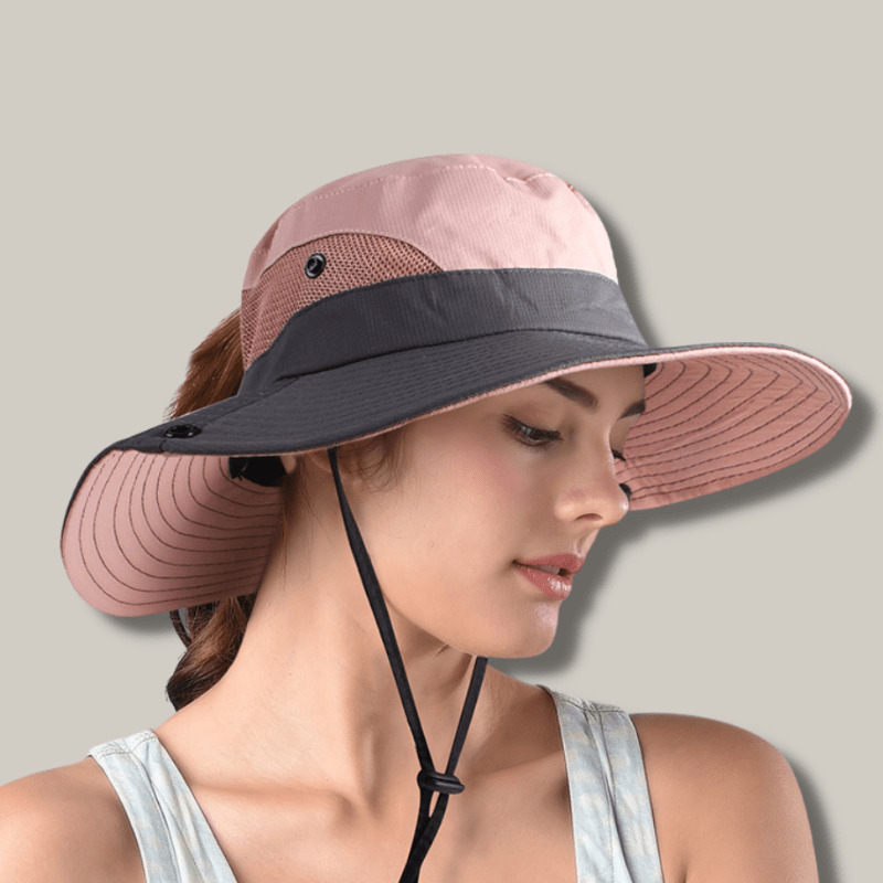 Women's Packable UPF 50+ Hat for Sun and Travel - product view 4 | Buffalo Gears
