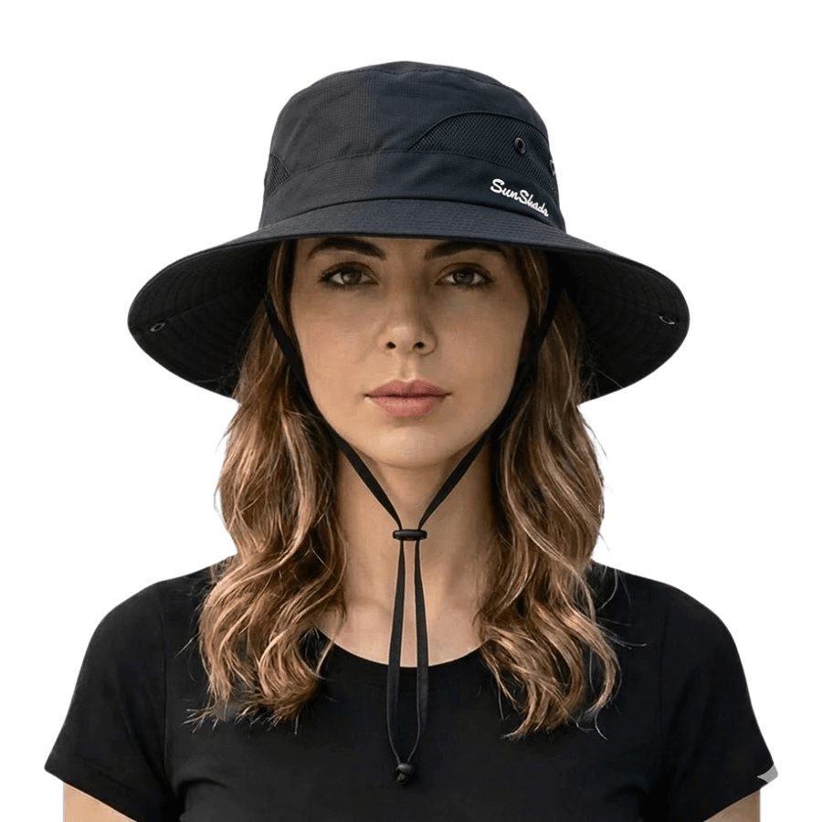Women's Packable UPF 50+ Hat for Sun and Travel - product view 6 | Buffalo Gears