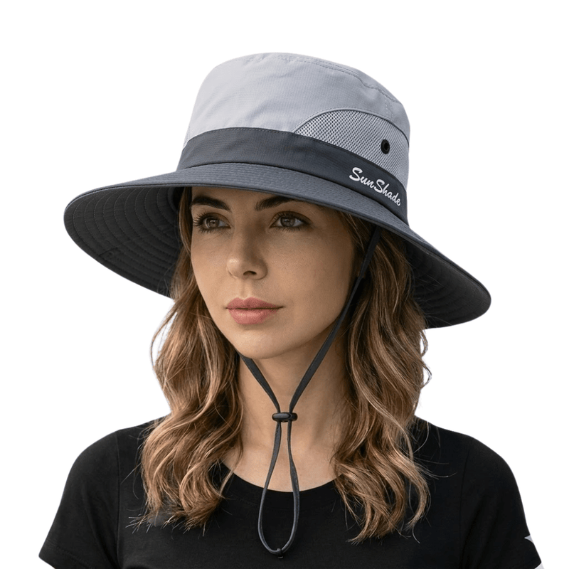 Women's Packable UPF 50+ Hat for Sun and Travel - product view 8 | Buffalo Gears