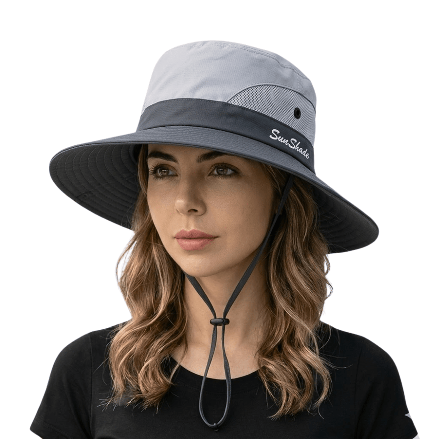 Women's Packable UPF 50+ Hat for Sun and Travel - product view 8 | Buffalo Gears