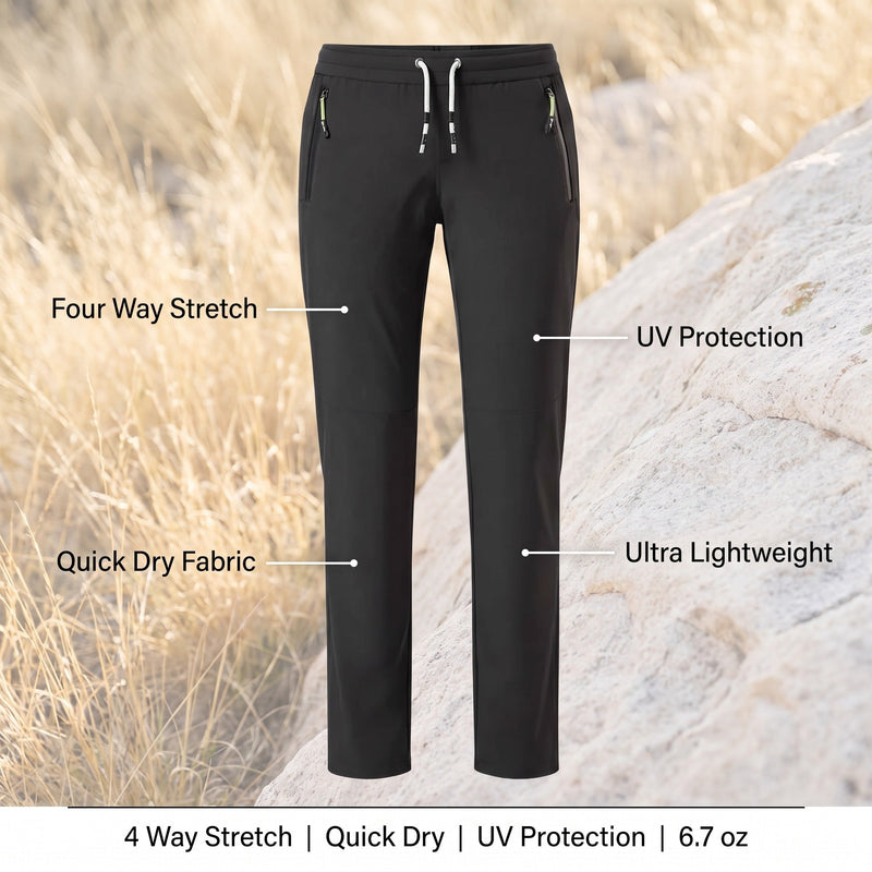 Women's Quick Dry Trekking Trousers with UV Protection - product view 2 | Buffalo Gears