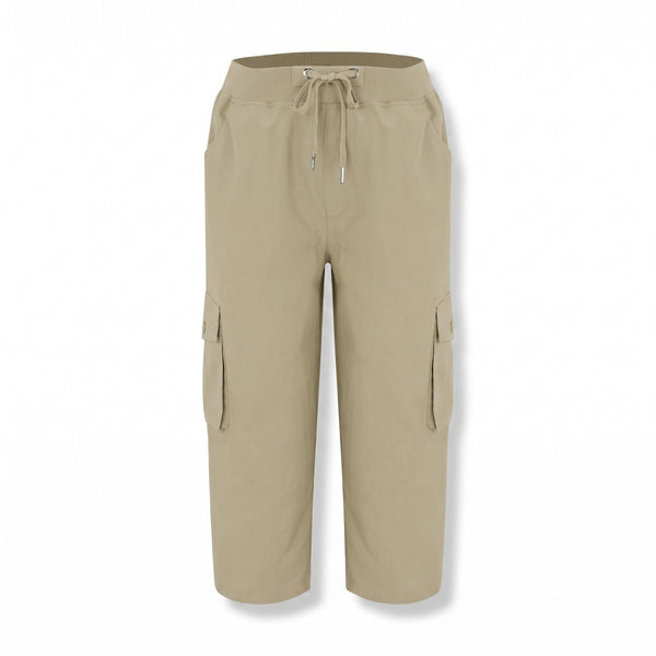 Women's Relaxed Fit Trail Trousers with Elastic Waist