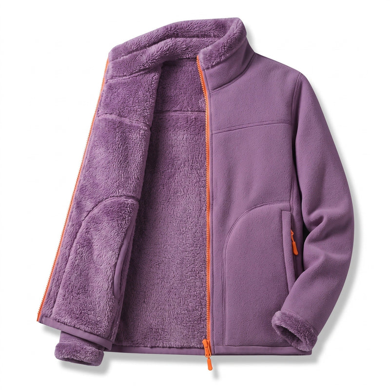 Women's Reversible Winter Coat with Two Finished Faces - product view 6 | Buffalo Gears