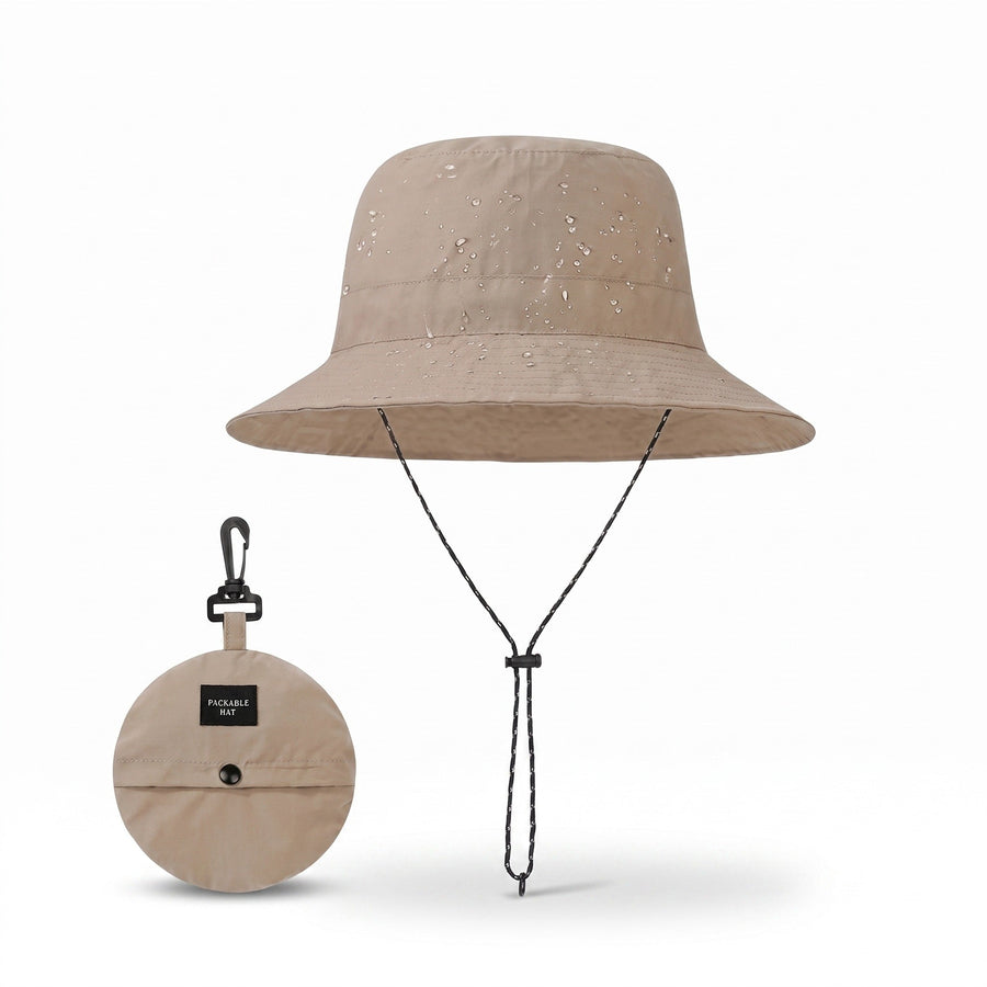 Women's Water-Repellent Wide-Brim Hiking Sun Hat - product view 1 | Buffalo Gears