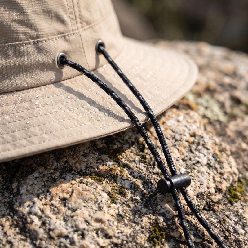 Women's Water-Repellent Wide-Brim Hiking Sun Hat - product view 5 | Buffalo Gears