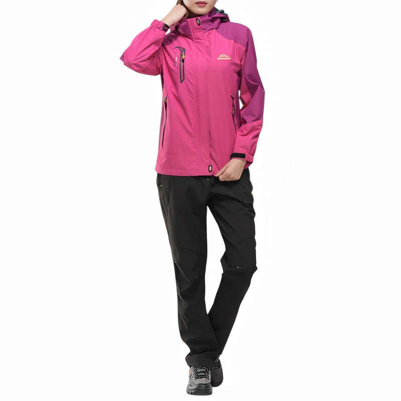 Women's Waterproof Breathable Shell Jacket for Hiking - product view 5 | Buffalo Gears