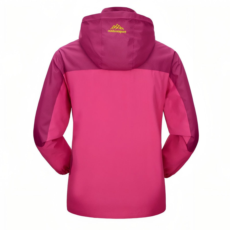 Women's Waterproof Breathable Shell Jacket for Hiking - product view 7 | Buffalo Gears