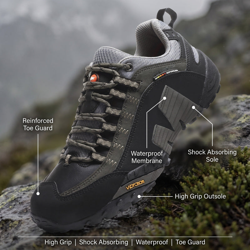 Women's Waterproof Trekking Shoes with Toe Guard - product view 2 | Buffalo Gears