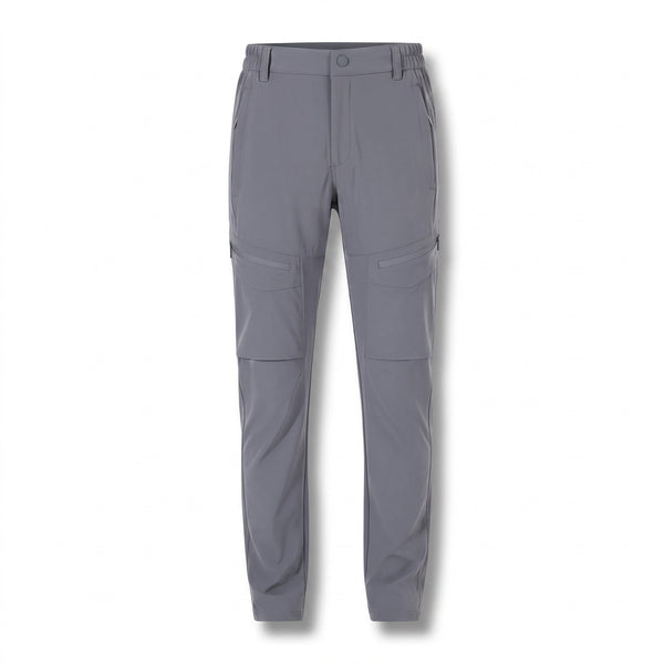 Women's Waterproof Trekking Trousers with Elastic Waist