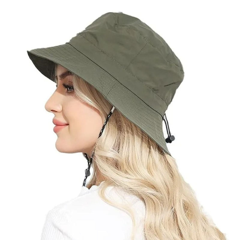 Women's Wide-Brim Sun Hat for Summer Trail Days - product view 4 | Buffalo Gears