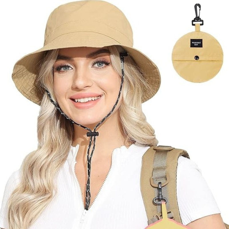 Women's Wide-Brim Sun Hat for Summer Trail Days - product view 15 | Buffalo Gears