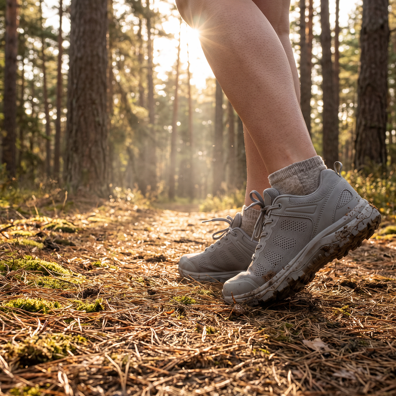 Women's Lightweight Low-Cut Hiking Shoes Breathable Mesh Trail - product view 3 | Buffalo Gears