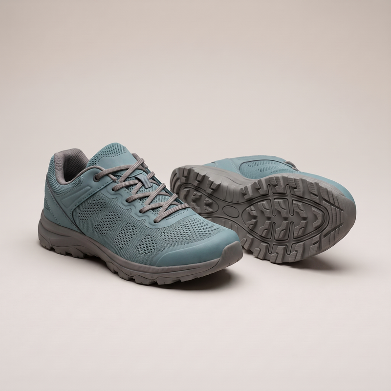 Women's Lightweight Low-Cut Hiking Shoes Breathable Mesh Trail - Teal | Buffalo Gears